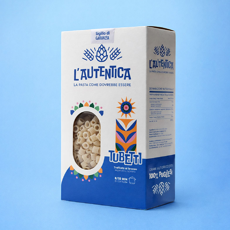 Autentica Tubetti 500gr - Ancient Grains Organic - Image 3