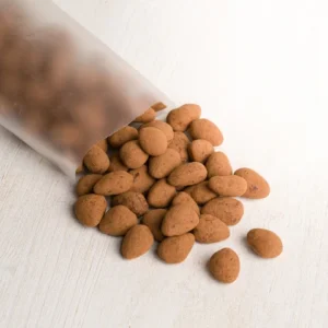 Dark Chocolate Almonds – Dusted in Cacao 80gr.
